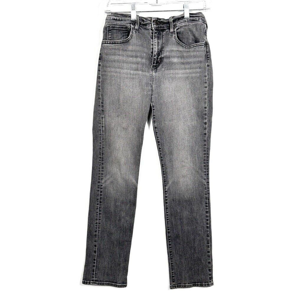 Levi’s Women’s 724 28x28 Med Rise Straight Jeans Premium Dark Wash Size 28